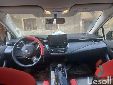 تويوتا كورولا اوتوماتك مستعملة أسود موديل 2022