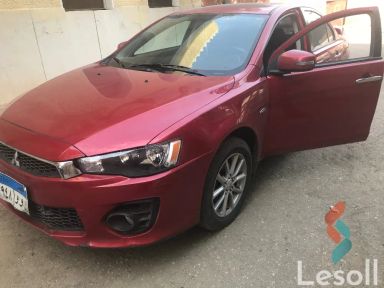 ميتسوبيشي لانسر اوتوماتك مستعملة أحمر موديل 2017