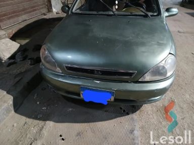 كيا ريو مانيوال مستعملة أخضر موديل 2001