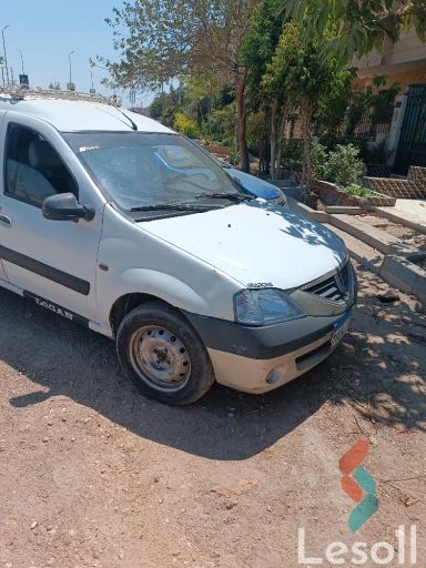 رينو لوجان اوتوماتك مستعملة أبيض موديل 2011