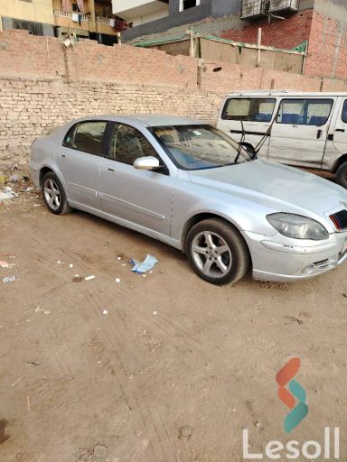 بريليانس جرانسي مانيوال مستعملة فضي موديل 2006