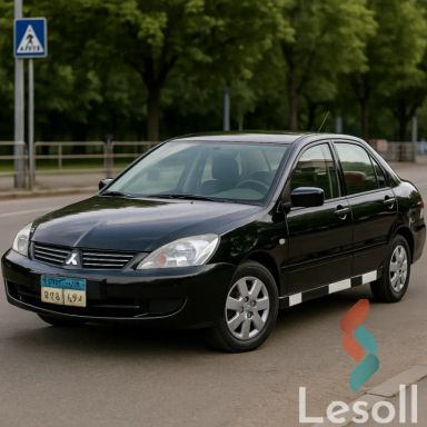 ميتسوبيشي لانسر اوتوماتك مستعملة أسود موديل 2007