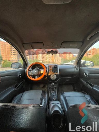 نيسان صني اوتوماتك مستعملة رمادي داكن موديل 2015