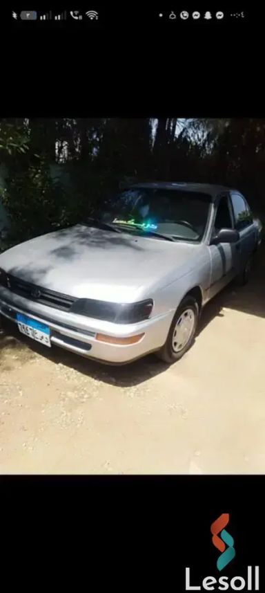 تويوتا فينزا اوتوماتك مستعملة فضي موديل 1995