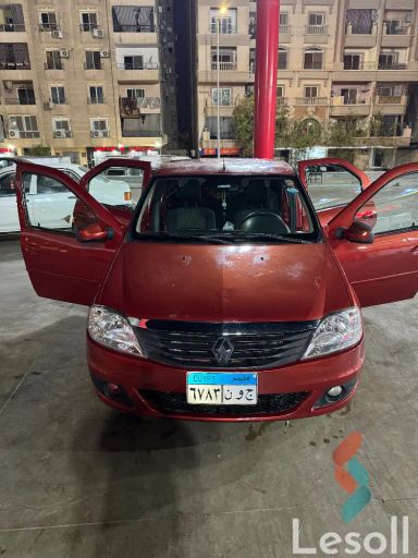 رينو لوجان اوتوماتك مستعملة نبيتي موديل 2014