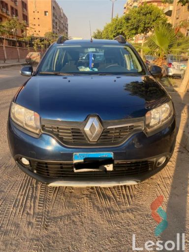 رينو سانديرو اوتوماتك مستعملة فضي موديل 2017