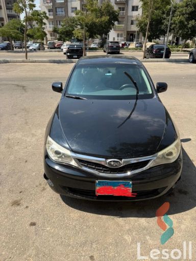 سوبارو إمبريزا اوتوماتك مستعملة أسود موديل 2008
