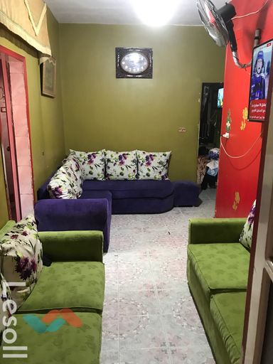 شقة للبيع بمساحة 70 متر و غرفتان في  شبرا الخيمة القليوبية