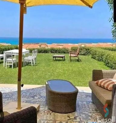 شقة بحديقة للبيع بمساحة 120 متر و غرفتان في العجمي الاسكندرية