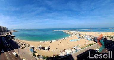 شقة للبيع بمساحة 145 متر و غرفتان في سيدى بشر الاسكندرية