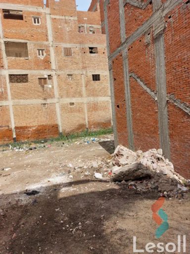 ارض مبانى للبيع بمساحة 87 متر في طنطا الغربية 