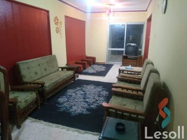 شقة للايجار الشهري بمساحة 110 متر و غرفتان في بورفؤاد بورسعيد