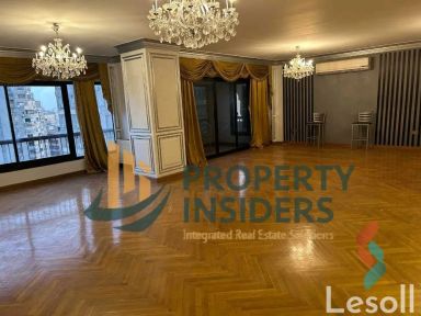 شقة للايجار السنوي بمساحة 275 متر و 3 غرف في الدقى الجيزة