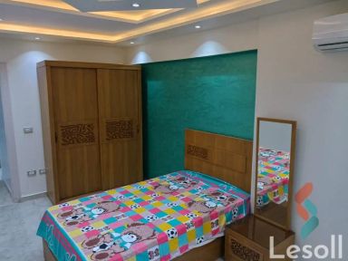 شقة للايجار الشهري بمساحة 140 متر و 3 غرف في كليوباترا الاسكندرية