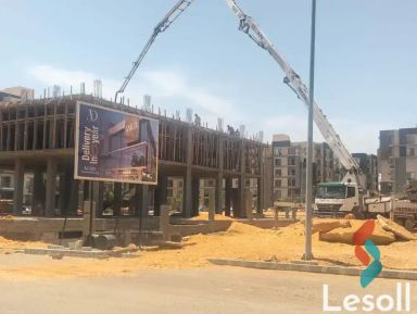 شقة بحديقة للبيع بمساحة 135 متر و 3 غرف في  الشيخ زايد الجيزة