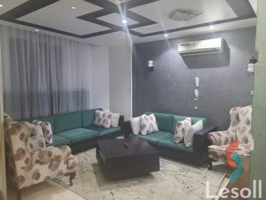 شقة للايجار الشهري بمساحة 125 متر و غرفتان في المنصورة الدقهلية