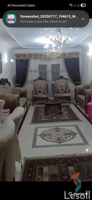 شقة للبيع بمساحة 140 متر و 3 غرف في  فيصل الجيزة