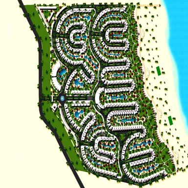 شالية للبيع بمساحة 95 متر و غرفتان في رأس سدر جنوب سيناء