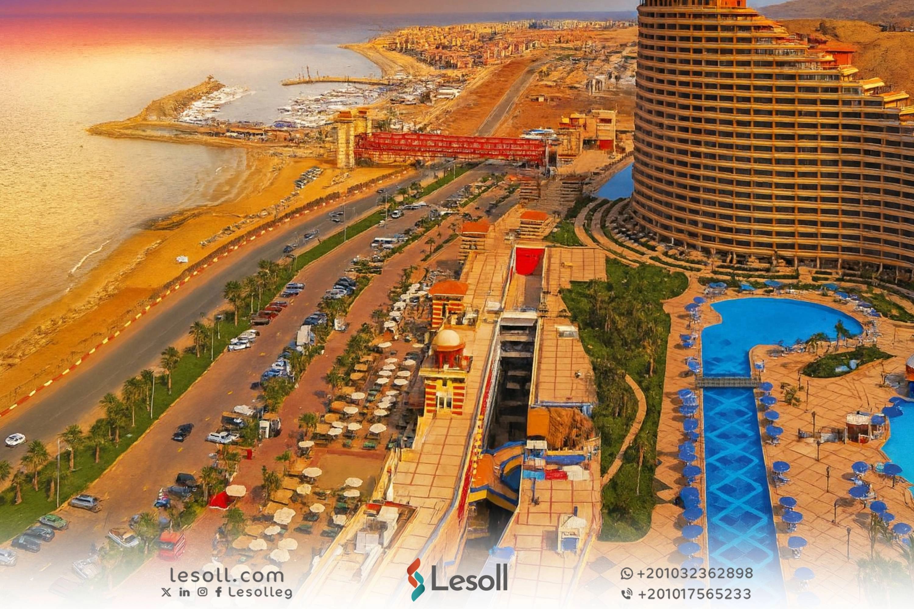 أفضل مشاريع العين السخنة للاستثمار العقاري والسياحي 2025