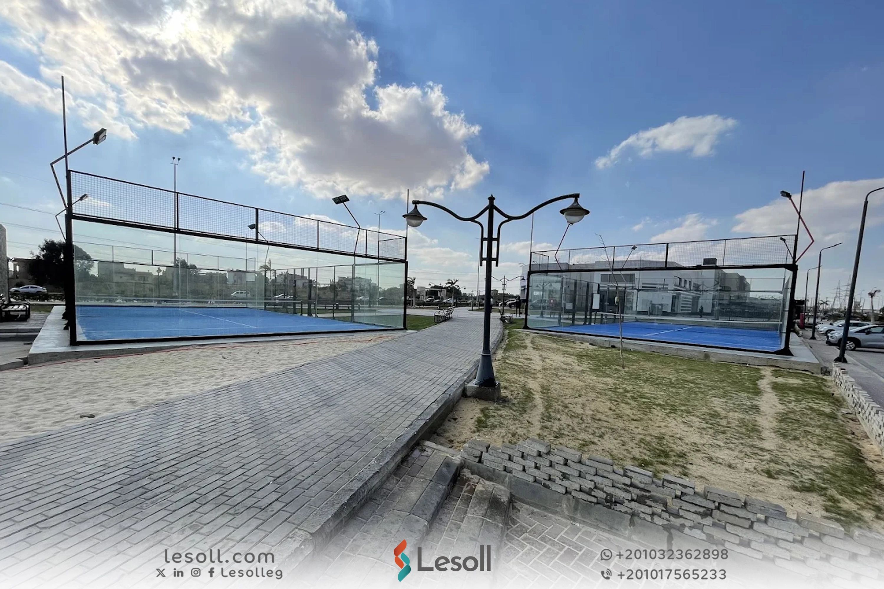 دليلك للعثور على اقرب ملعب بادل في الشيخ زايد