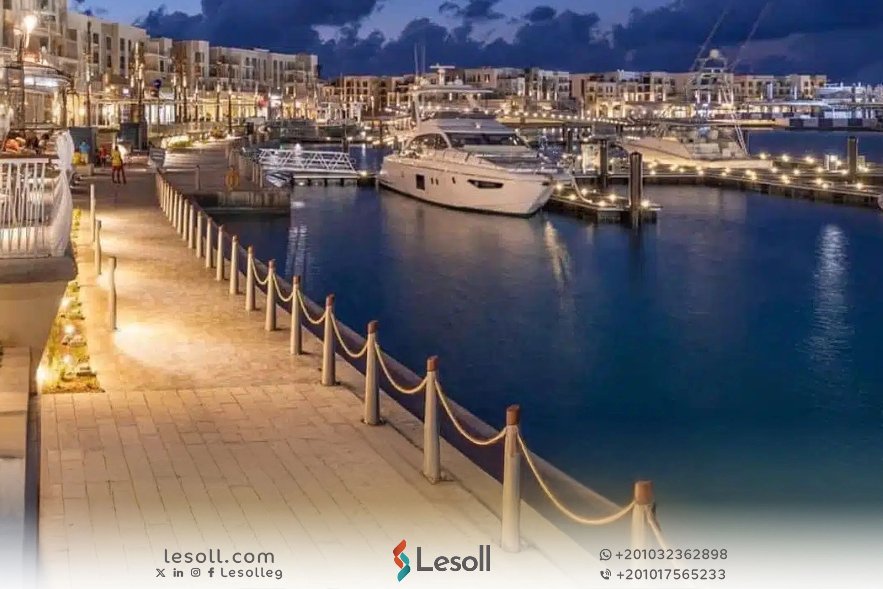 أسعار مراسي البحر الاحمر ومساحات الوحدات 2025