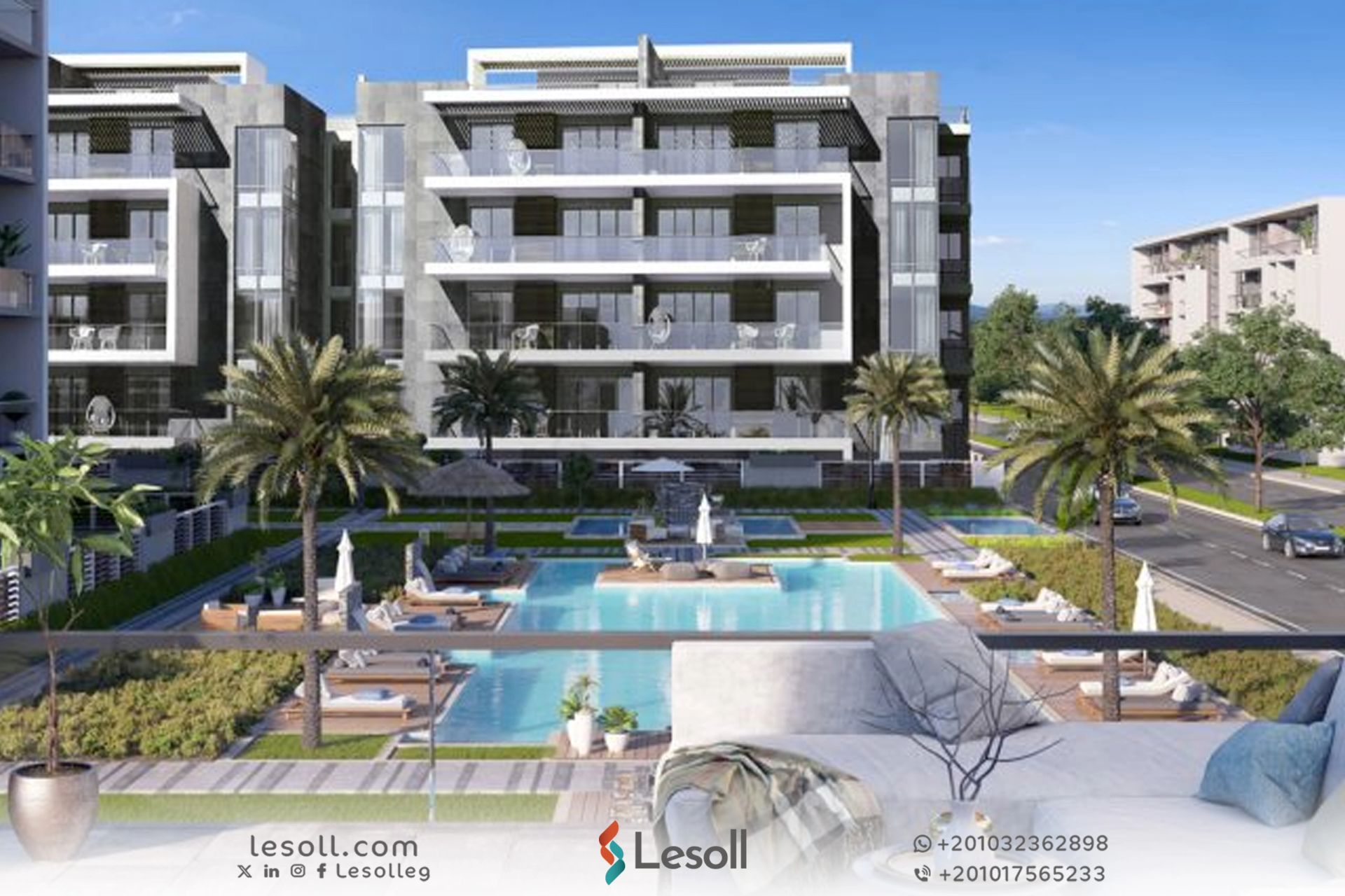 كمبوند لافيستا التجمع الخامس Compound La Vista New Cairo