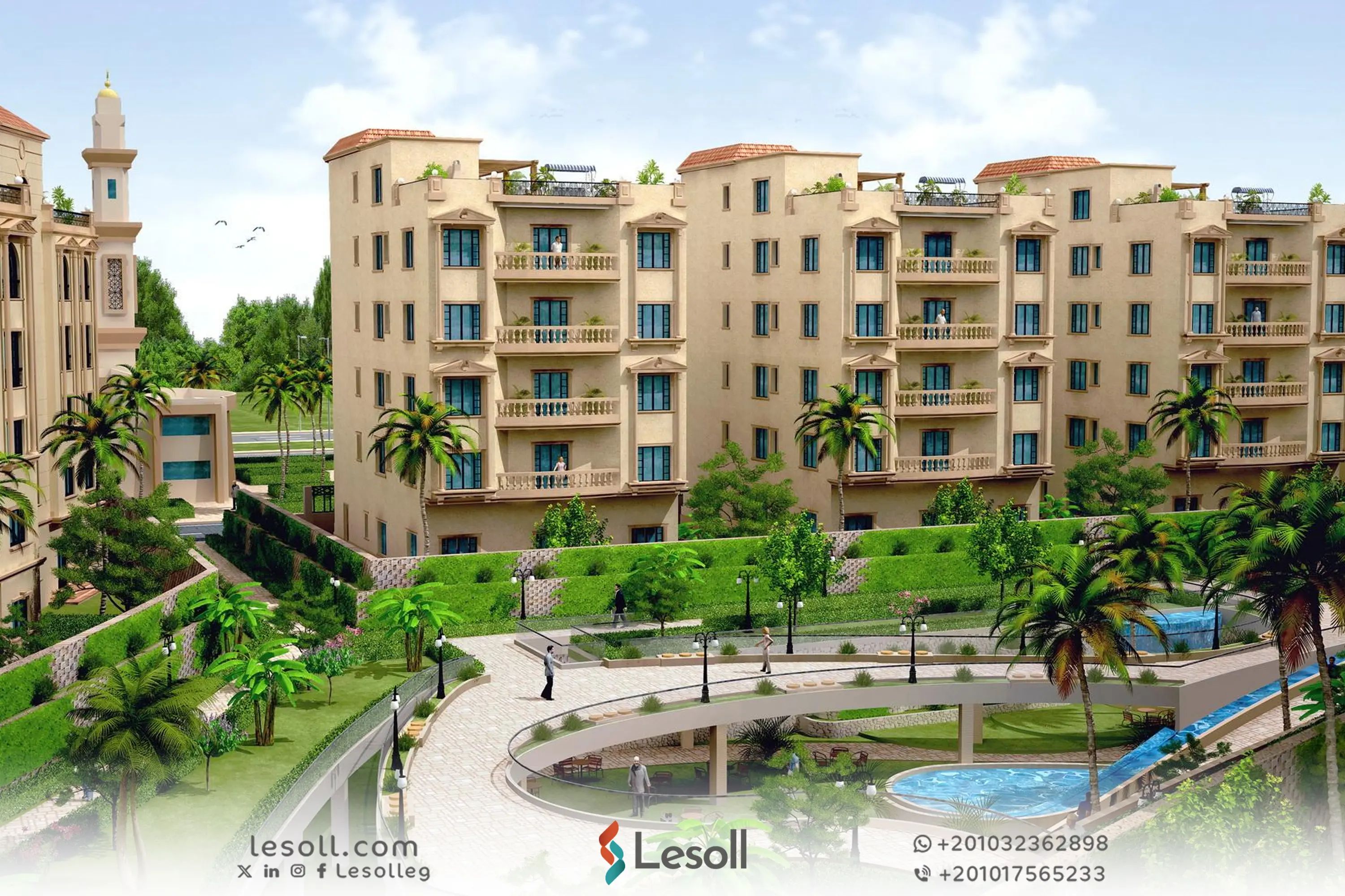 شقق للبيع في التجمع الخامس من المالك مباشرة