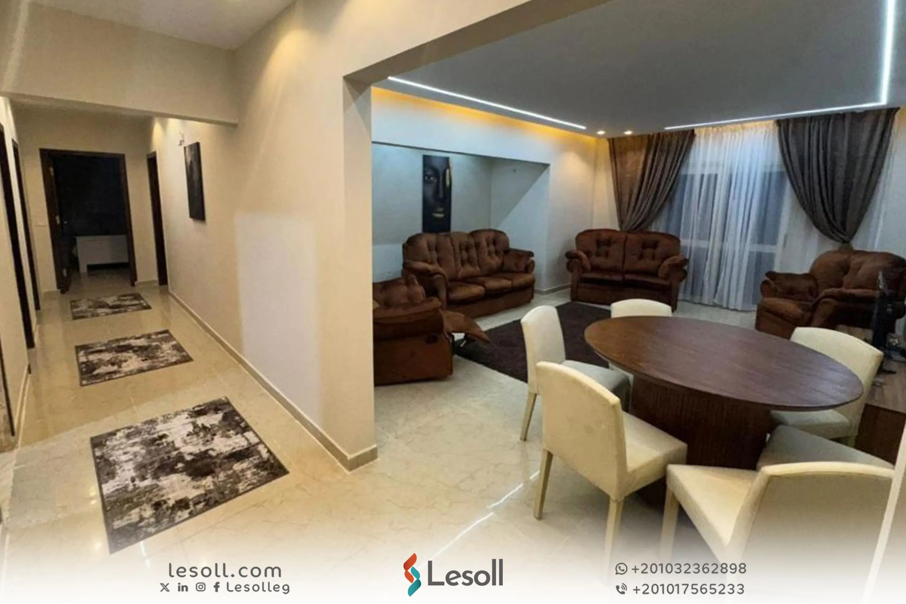 شقق مفروشة للايجار في اكتوبر من المالك