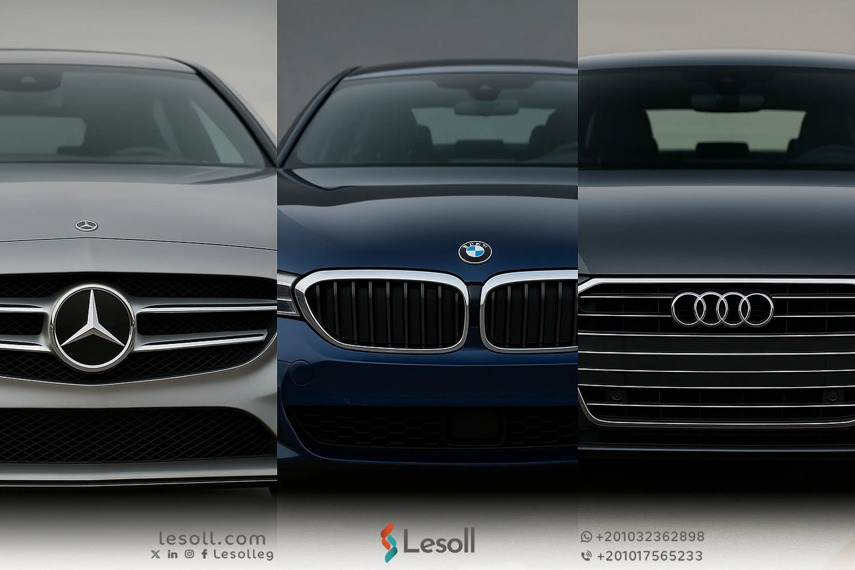 أقوى عروض السيارات الفاخرة في مصر – مرسيدس، BMW، وأودي