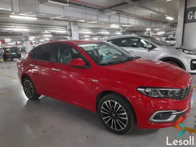 Fiat tipo automatic new red model 2023