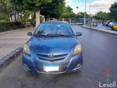 Toyota yaris manual used baby blue model 2007