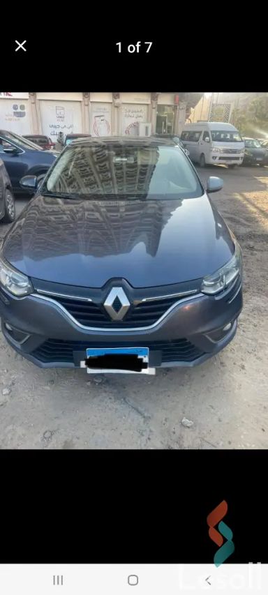 Renault megane automatic used dark gray model 2020