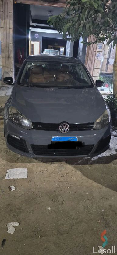 Volkswagen golf automatic used dark gray model 2012