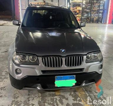 BMW x3 automatic used silver model 2008