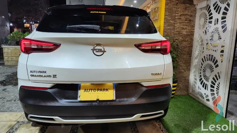 أوبل جراند لاند اوتوماتك مستعملة أبيض موديل 2019 - صورة 4