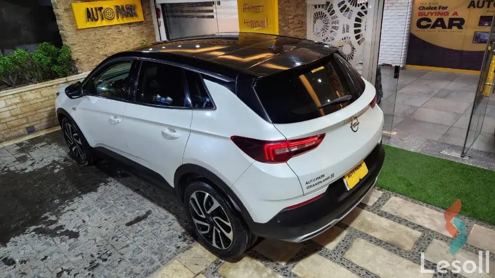 أوبل جراند لاند اوتوماتك مستعملة أبيض موديل 2019 - كل الصور