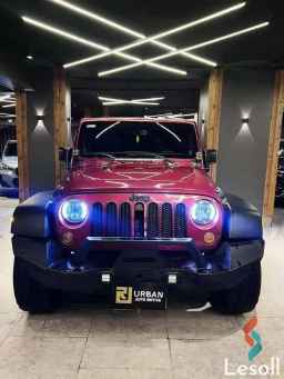 Jeep wrangler automatic used red model 2014