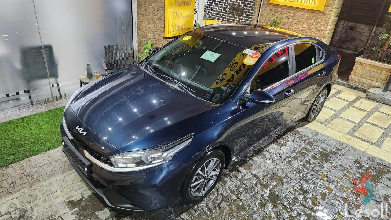 Kia k3 automatic used navy blue model 2022