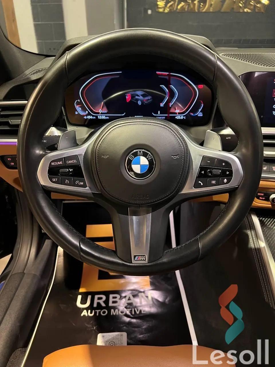 بي ام دبليو 430icoupe اوتوماتك جديدة أسود موديل 2022