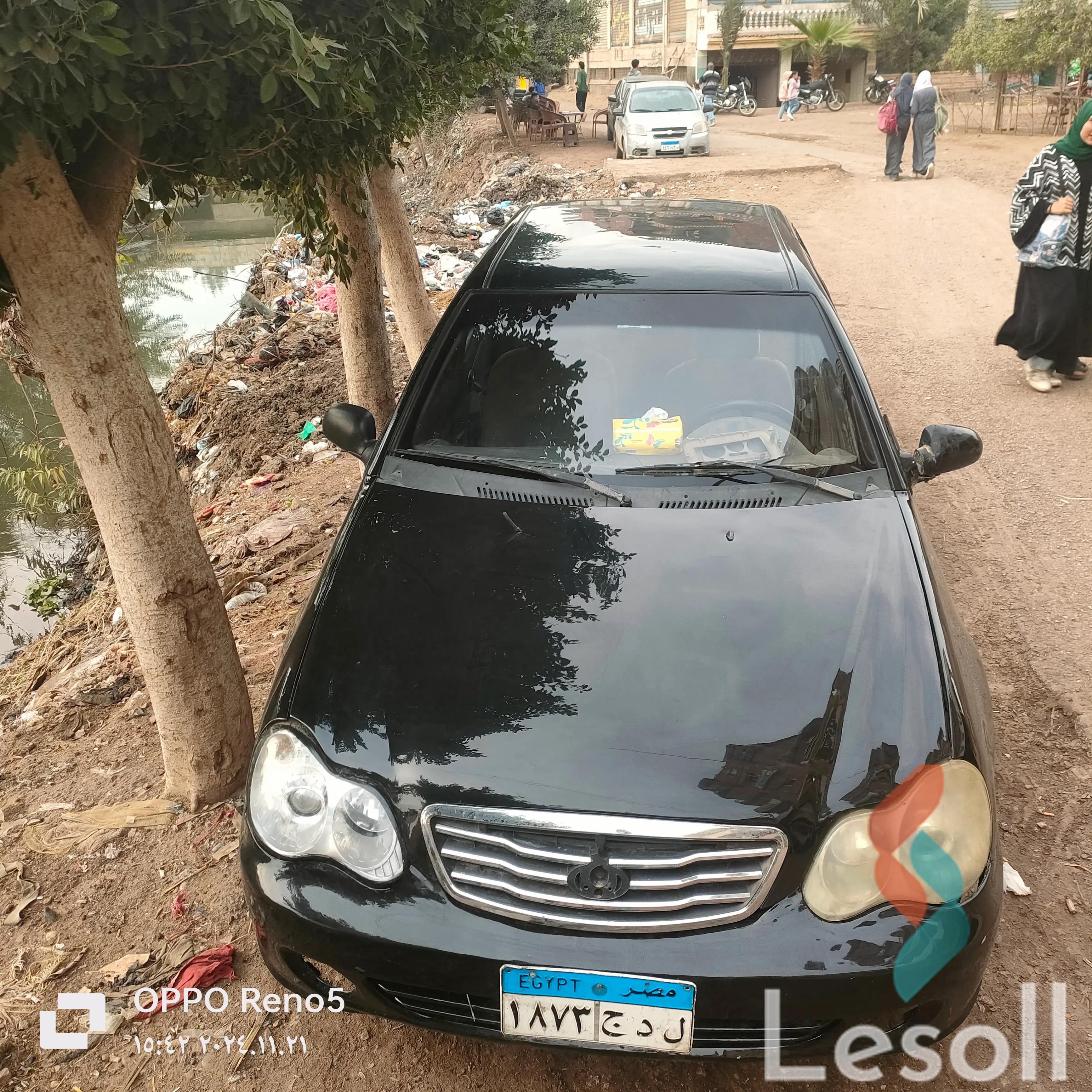 جيلي جي سي 2 اوتوماتك مستعملة أسود موديل 2008