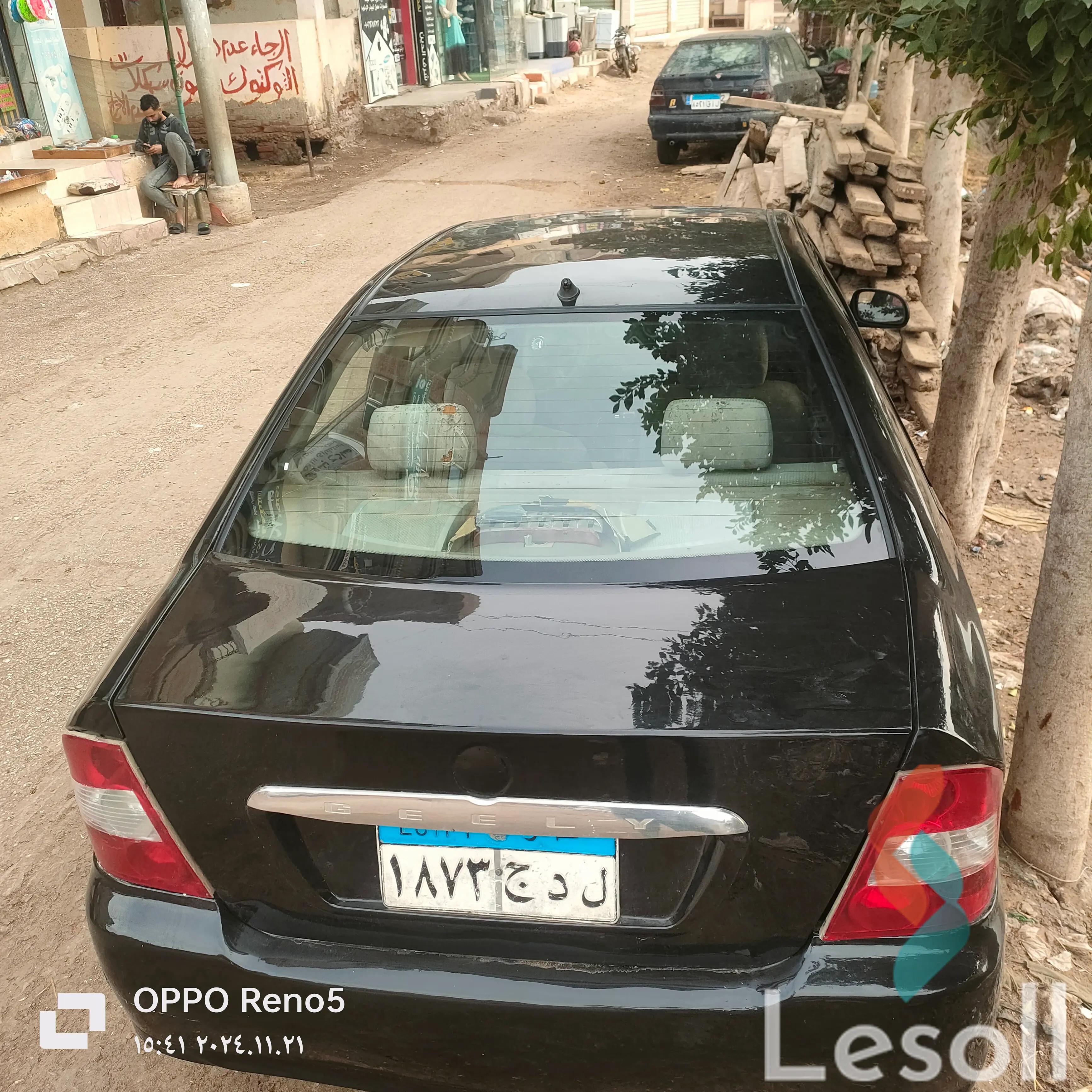 جيلي جي سي 2 اوتوماتك مستعملة أسود موديل 2008