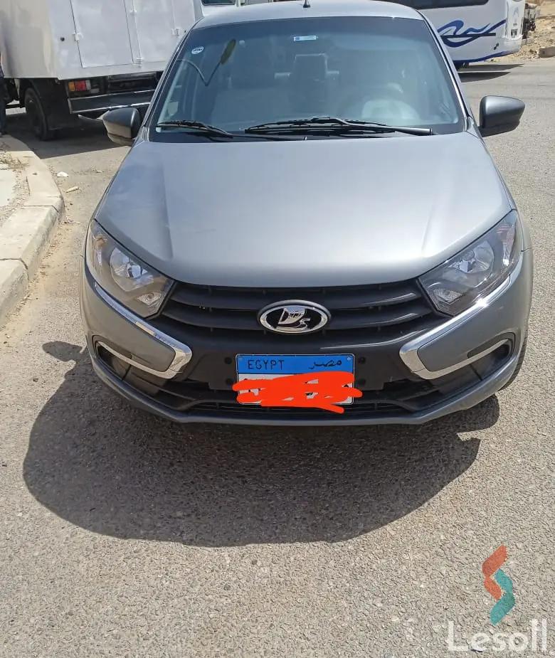 lada granta sedan manual used dark gray model 2022