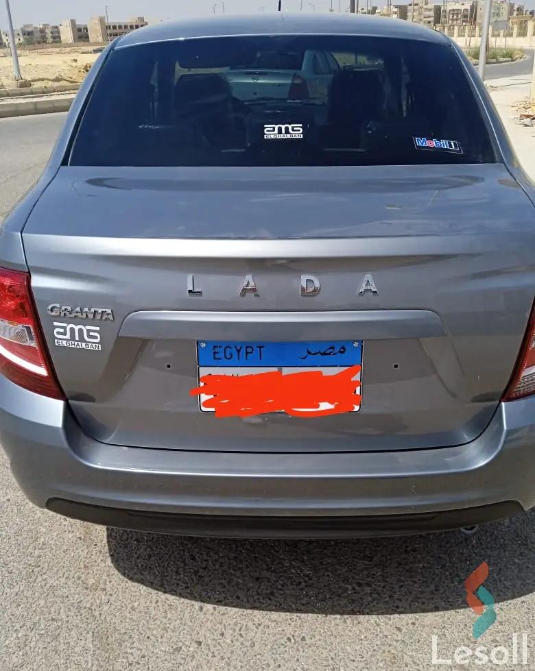lada granta sedan manual used dark gray model 2022