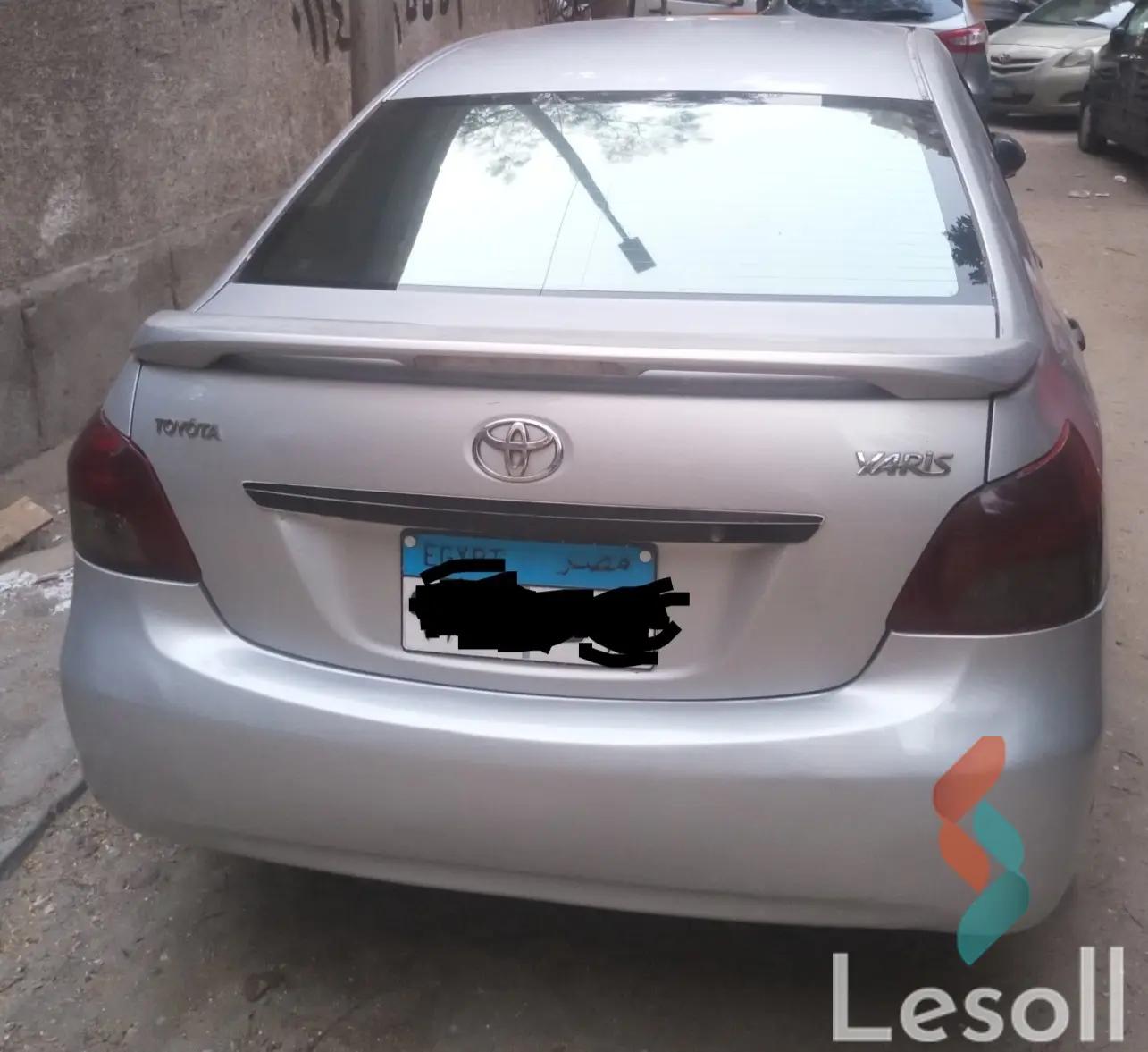تويوتا يارس اوتوماتك مستعملة فضي موديل 2007 - صورة 3