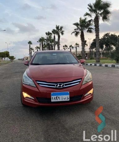 هيونداي إلنترا اوتوماتك مستعملة نبيتي موديل 2016