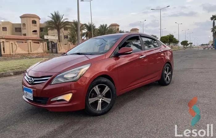 هيونداي إلنترا اوتوماتك مستعملة نبيتي موديل 2016 - صورة 2