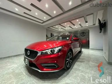 MG 6 automatic used red model 2019
