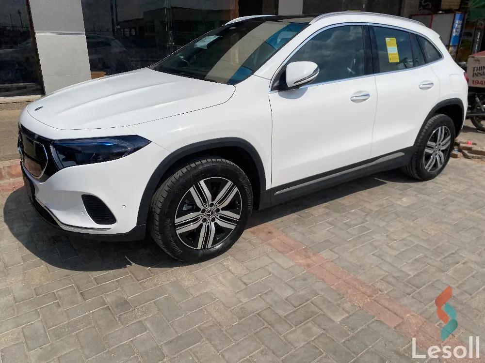 مرسيدس بنز إي كيو إيه اوتوماتك جديدة أبيض موديل 2024 - كل الصور