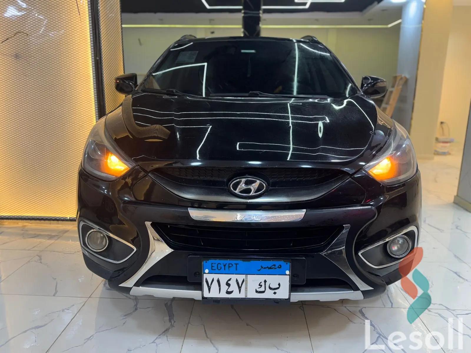 هيونداي ix 35 اوتوماتك مستعملة أسود موديل 2015