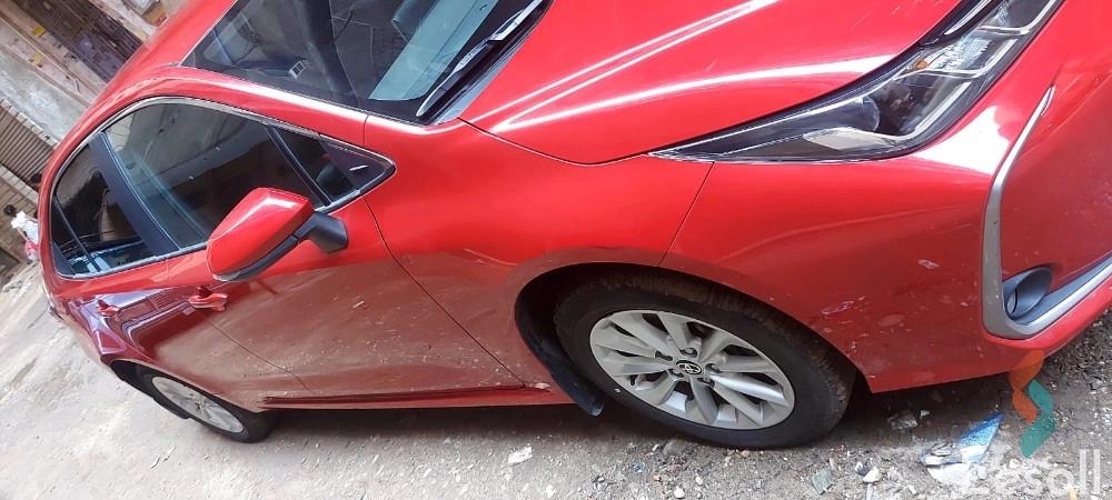 Toyota corolla automatic used red model 2020